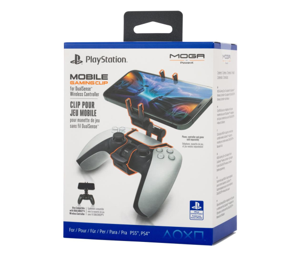 PowerA MOGA PS5/PS4 Uchwyt na telefon do pada DualSense i DualShock - 1219300 - zdjęcie 6